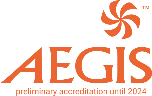 Aegis preliminary accreditation until 2024