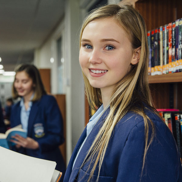 Female school students