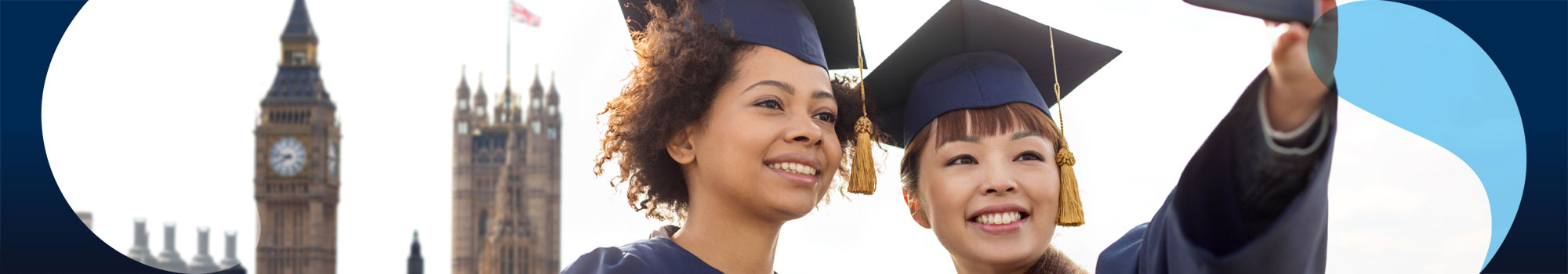 Female students graduating taking selfie