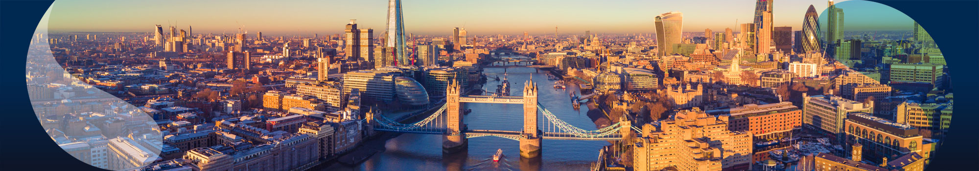 London skyline including Tower Bridge